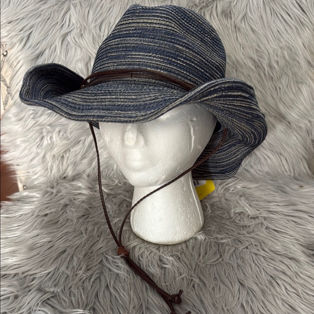 Sun Day Sunset Hat Denim UPF50+ Medium NWT - Picture 16 of 16
